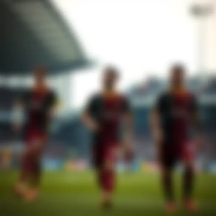 Key players in Roma and Cagliari