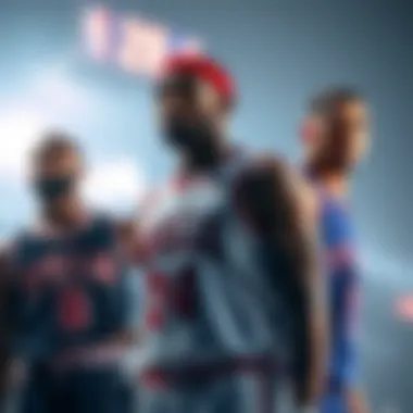 Diverse Scoring Styles of NBA Legends Comparison of different scoring styles of top NBA players.