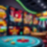 An engaging view of a digital gaming interface showcasing various online casino games.