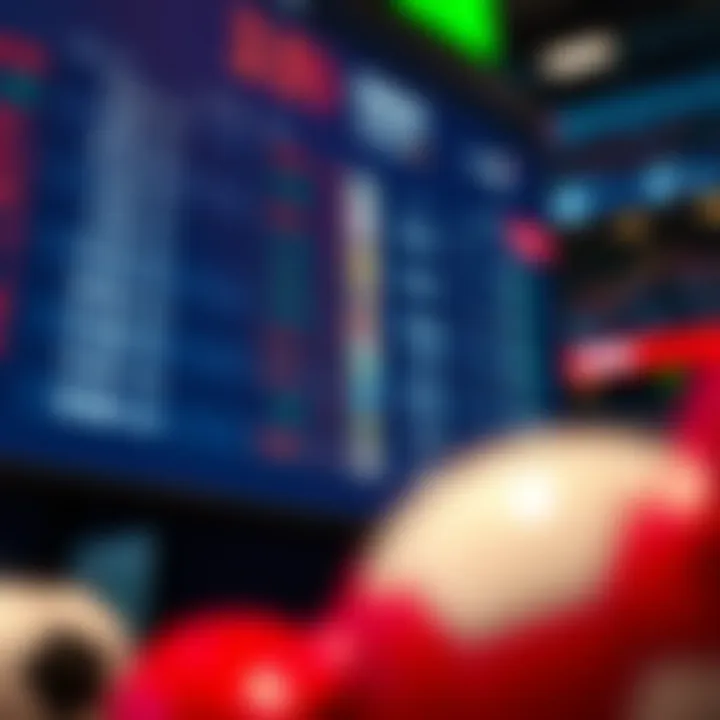 Dynamic sports betting interface showcasing real-time odds updates