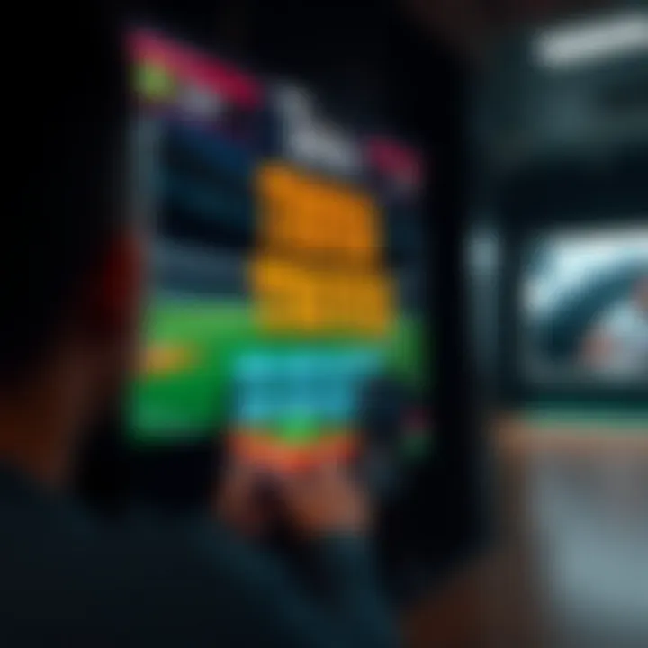 An engaging quiz interface showcasing sports trivia