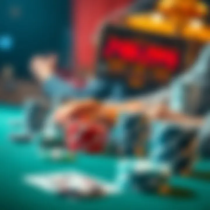 Strategic elements involved in playing poker online