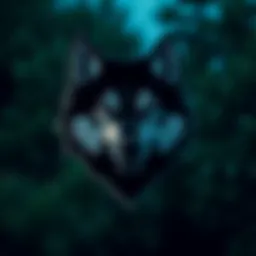 Timberwolves logo representation