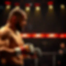 Illustration of UFC betting concepts