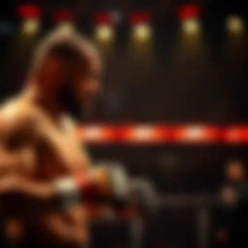 Illustration of UFC betting concepts