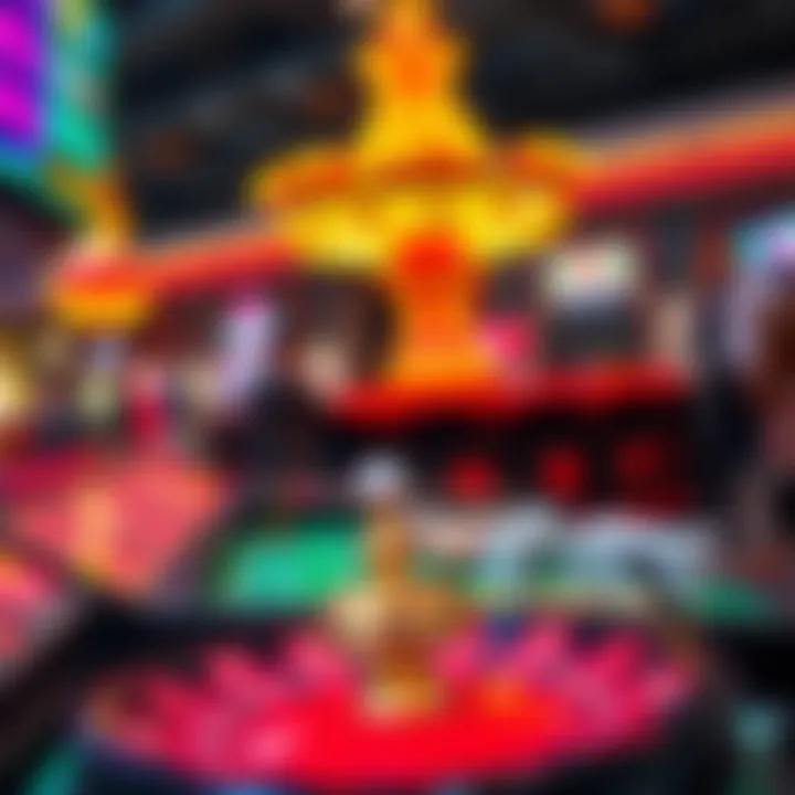 Graphical depiction of user experience dynamics within online casinos.